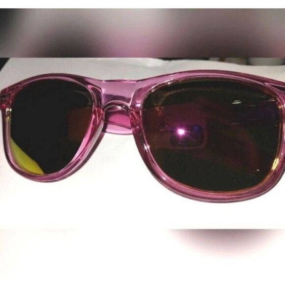 Unisex celeb style retro Translucent sunglasses main image 5